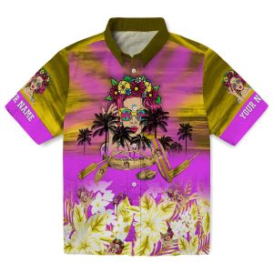 Pop Tropical Canoe Hawaiian Shirt Best selling