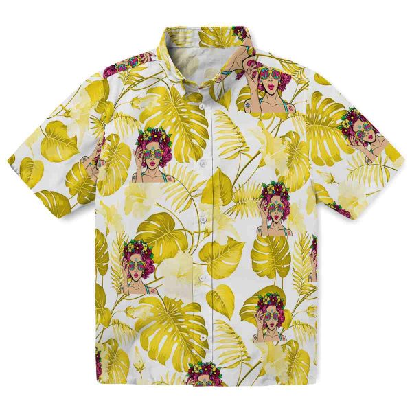 Pop Tropical Plants Hawaiian Shirt Best selling