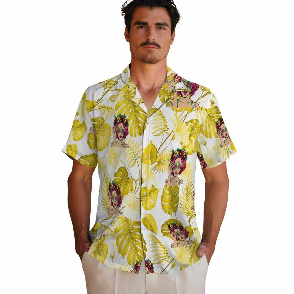 Pop Tropical Plants Hawaiian Shirt High quality