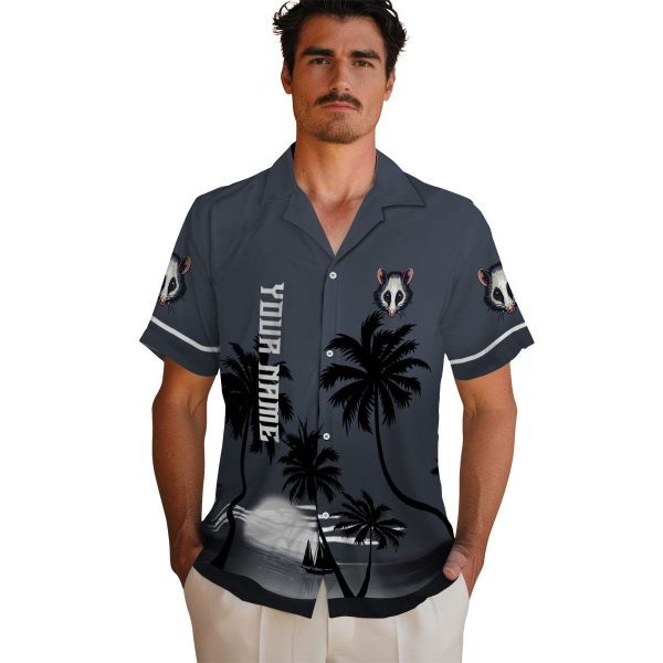 Possum Beach Sunset Hawaiian Shirt High quality