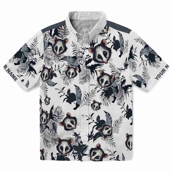 Possum Botanical Theme Hawaiian Shirt Best selling