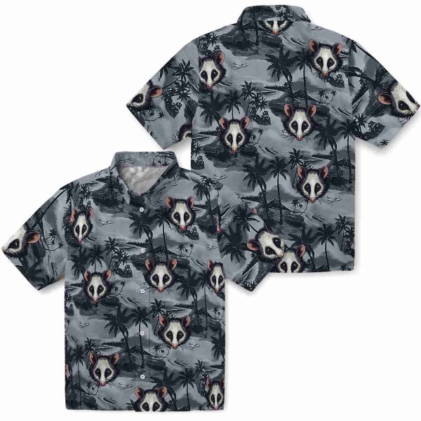 Possum Coastal Palms Hawaiian Shirt Latest Model