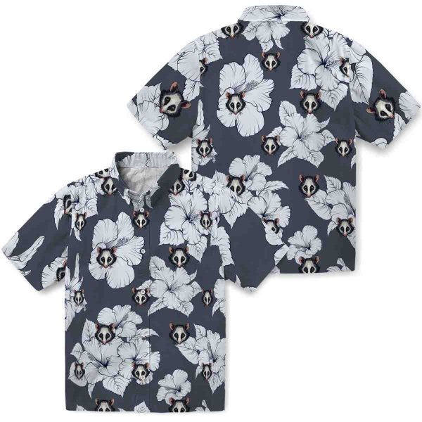 Possum Hibiscus Blooms Hawaiian Shirt Latest Model