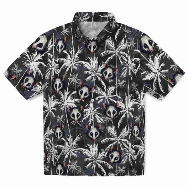 Possum Palm Pattern Hawaiian Shirt Best selling