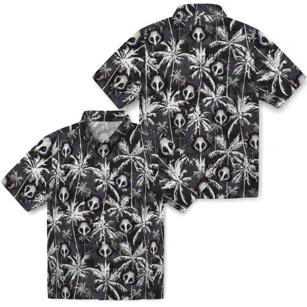 Possum Palm Pattern Hawaiian Shirt Latest Model