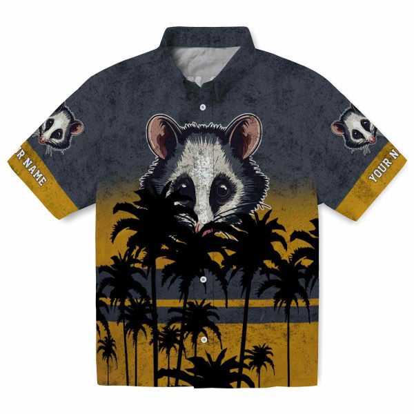 Possum Sunset Pattern Hawaiian Shirt Best selling