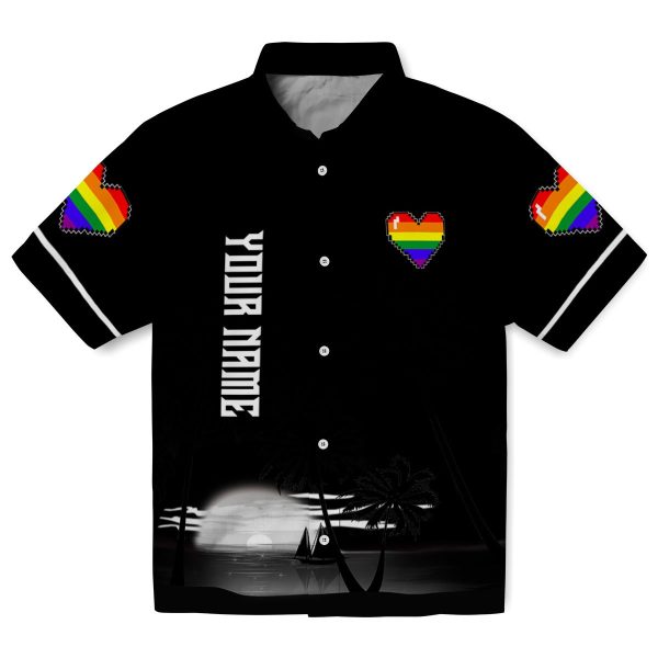 Pride Beach Sunset Hawaiian Shirt Best selling