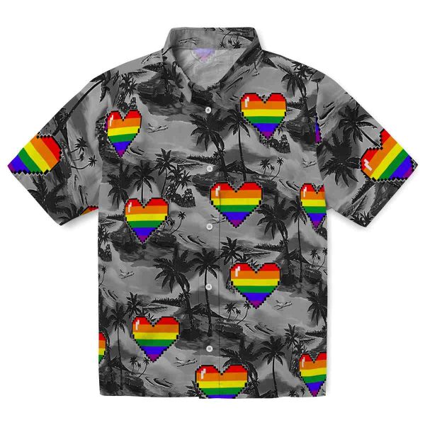 Pride Coastal Palms Hawaiian Shirt Best selling