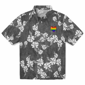 Pride Hibiscus Clusters Hawaiian Shirt Best selling