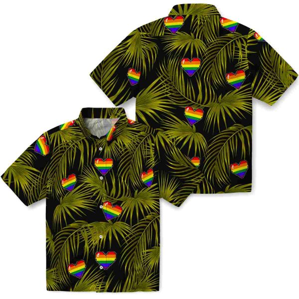 Pride Leafy Palms Hawaiian Shirt Latest Model