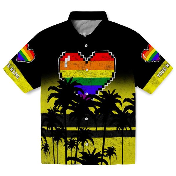 Pride Sunset Pattern Hawaiian Shirt Best selling