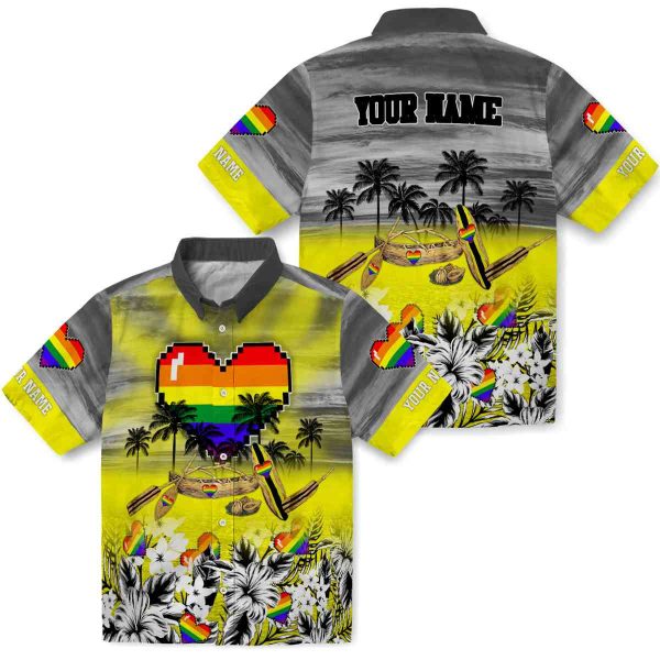 Pride Tropical Canoe Hawaiian Shirt Latest Model