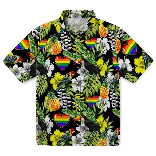 Pride Tropical Toucan Hawaiian Shirt Best selling