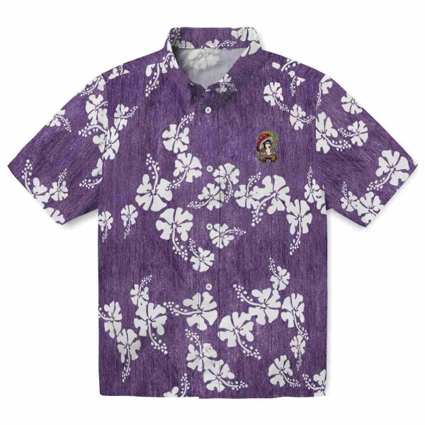 Psychedelic Hibiscus Clusters Hawaiian Shirt Best selling