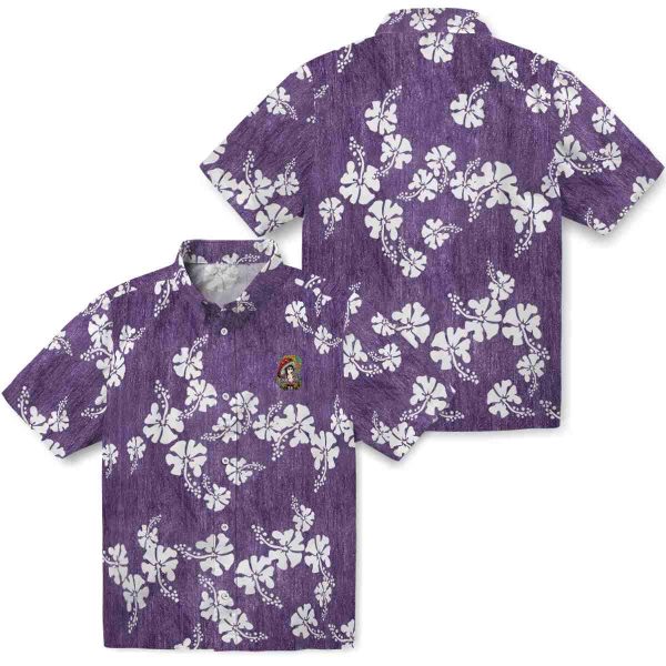 Psychedelic Hibiscus Clusters Hawaiian Shirt Latest Model