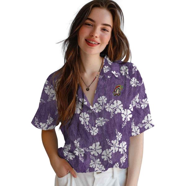 Psychedelic Hibiscus Clusters Hawaiian Shirt Trendy