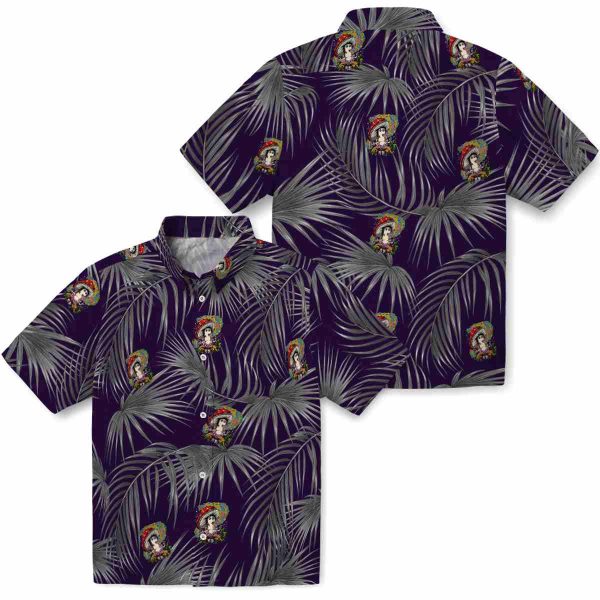 Psychedelic Leafy Palms Hawaiian Shirt Latest Model