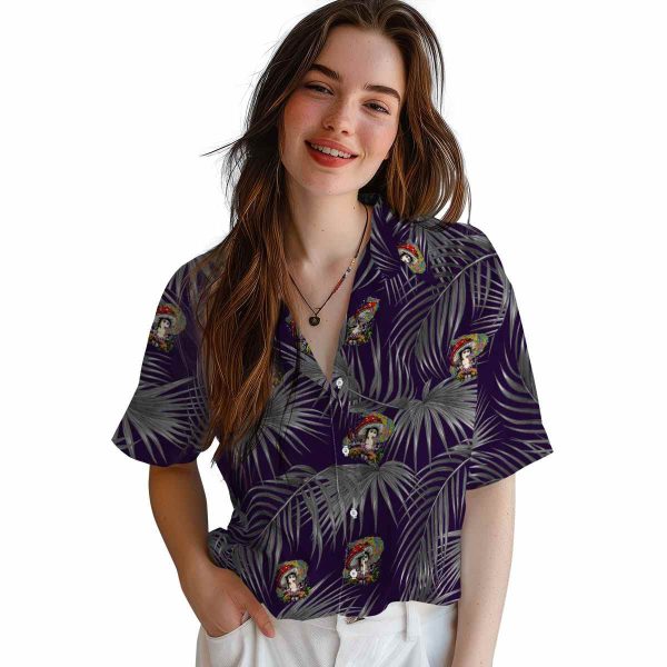 Psychedelic Leafy Palms Hawaiian Shirt Trendy