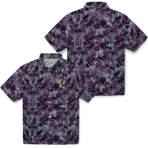 Psychedelic Leafy Pattern Hawaiian Shirt Latest Model