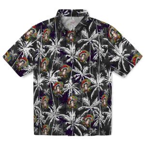 Psychedelic Palm Pattern Hawaiian Shirt Best selling