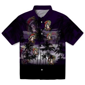 Psychedelic Sunset Scene Hawaiian Shirt Best selling