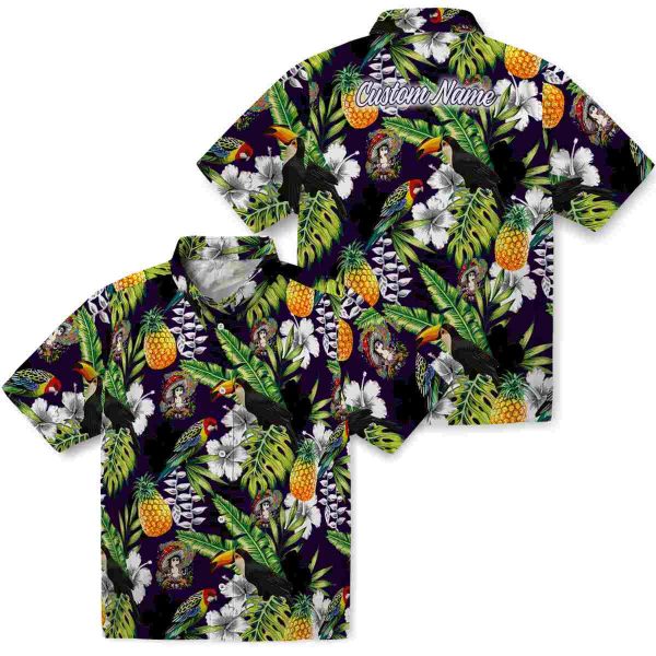 Psychedelic Tropical Toucan Hawaiian Shirt Latest Model