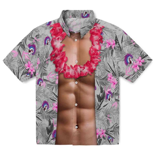 Punk Chest Illusion Hawaiian Shirt Best selling