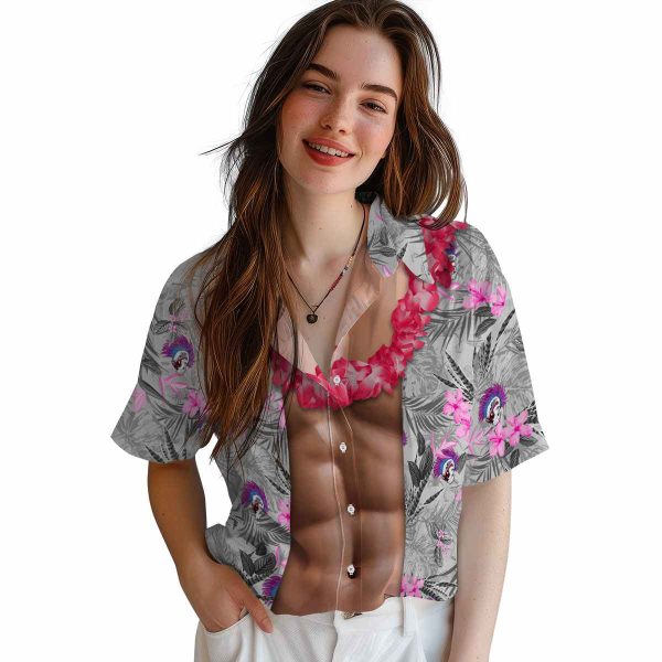 Punk Chest Illusion Hawaiian Shirt Trendy