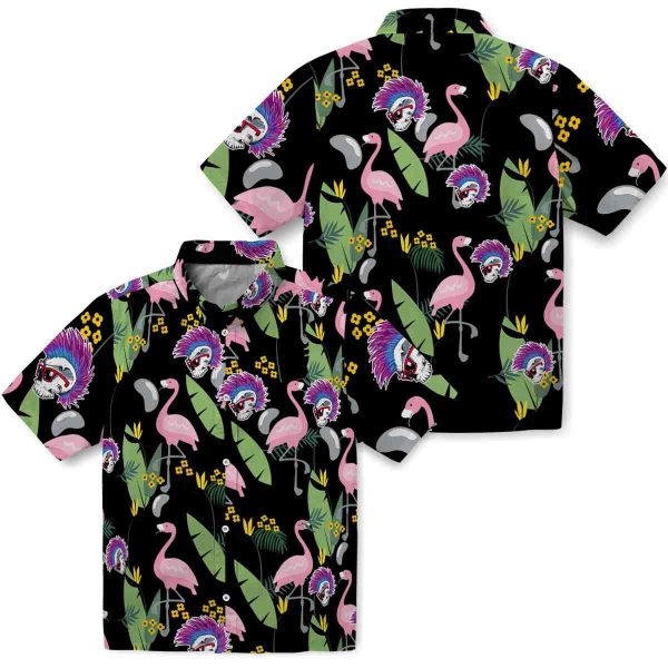 Punk Flamingo Leaves Hawaiian Shirt Latest Model