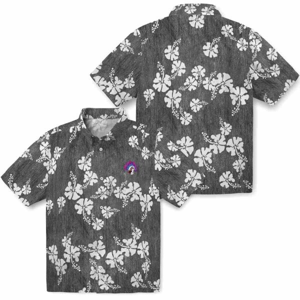 Punk Hibiscus Clusters Hawaiian Shirt Latest Model