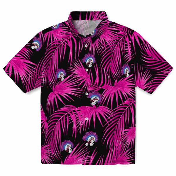 Punk Leafy Palms Hawaiian Shirt Best selling