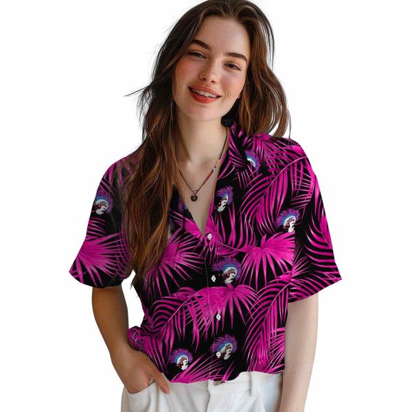 Punk Leafy Palms Hawaiian Shirt Trendy