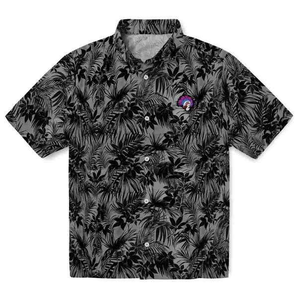 Punk Leafy Pattern Hawaiian Shirt Best selling