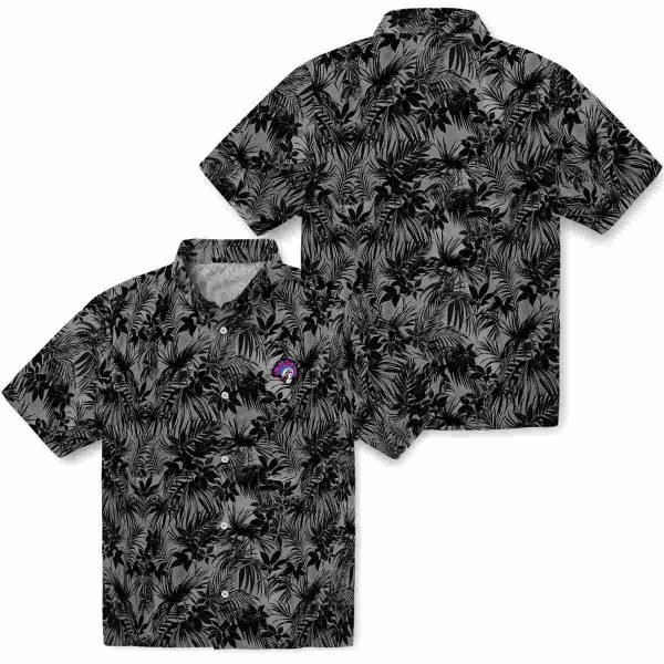 Punk Leafy Pattern Hawaiian Shirt Latest Model