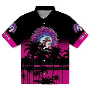 Punk Sunset Pattern Hawaiian Shirt Best selling