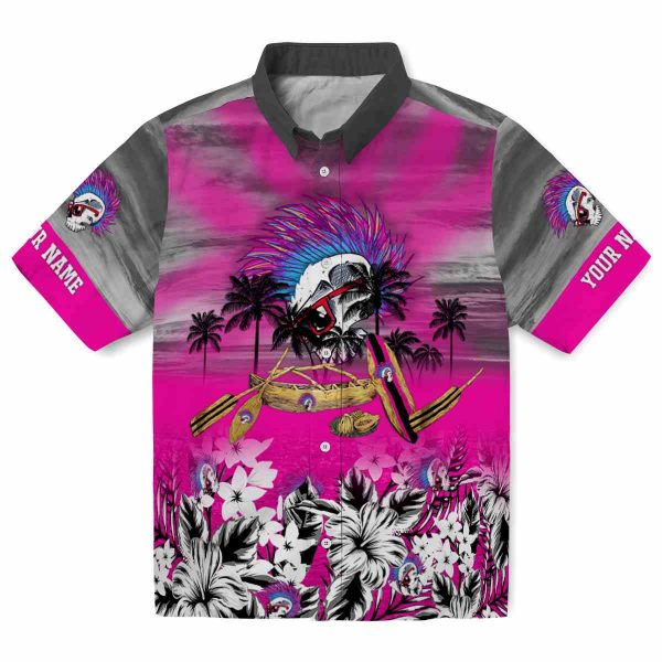 Punk Tropical Canoe Hawaiian Shirt Best selling