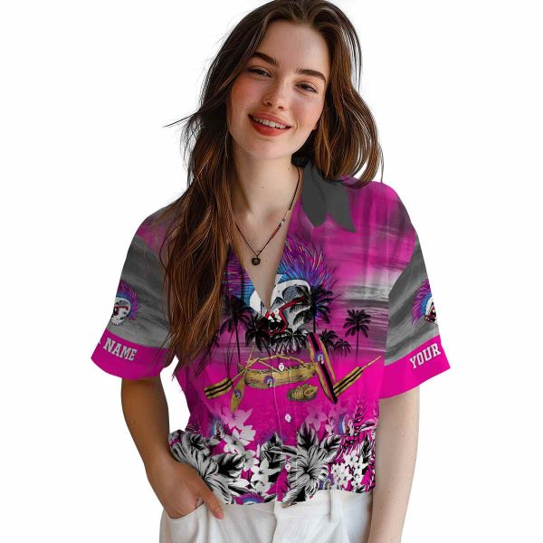 Punk Tropical Canoe Hawaiian Shirt Trendy