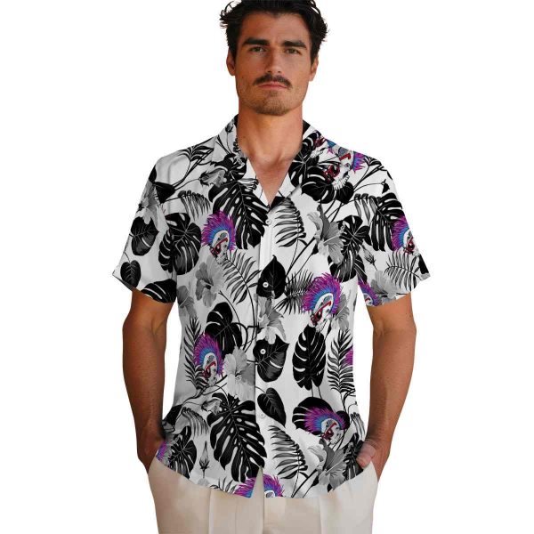 Punk Tropical Plants Hawaiian Shirt High quality