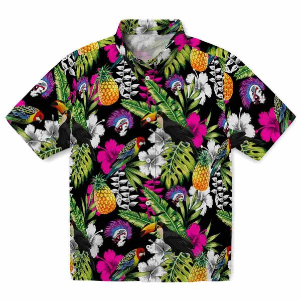 Punk Tropical Toucan Hawaiian Shirt Best selling