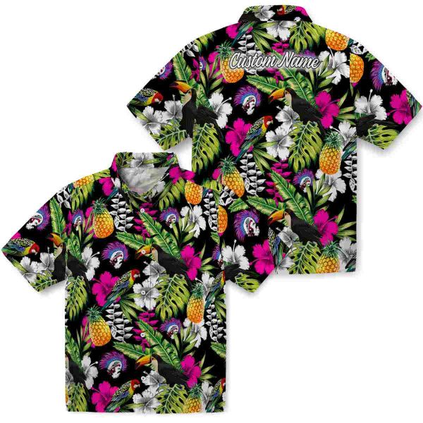 Punk Tropical Toucan Hawaiian Shirt Latest Model