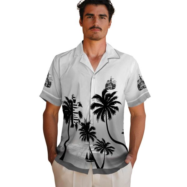 Puritan Beach Sunset Hawaiian Shirt High quality