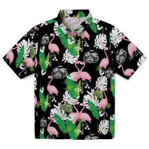 Puritan Flamingo Foliage Hawaiian Shirt Best selling