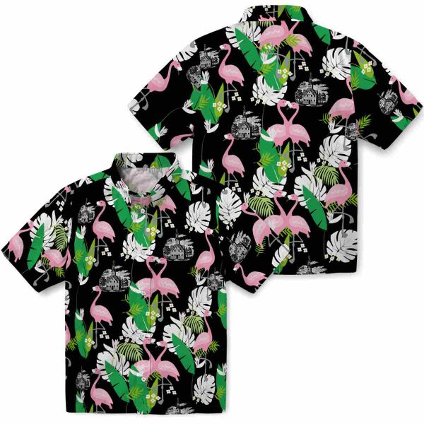 Puritan Flamingo Foliage Hawaiian Shirt Latest Model