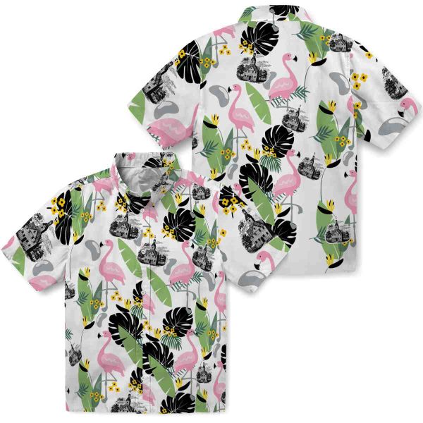 Puritan Flamingo Leaves Hawaiian Shirt Latest Model