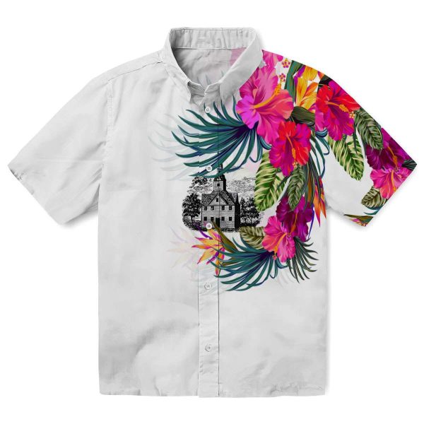 Puritan Floral Polynesian Hawaiian Shirt Best selling