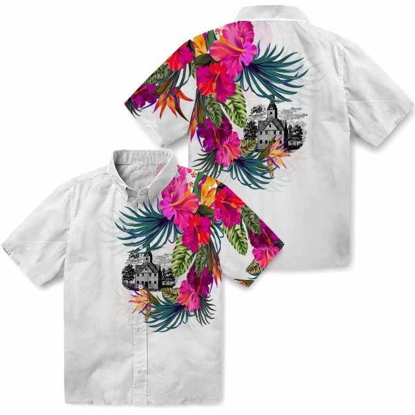 Puritan Floral Polynesian Hawaiian Shirt Latest Model