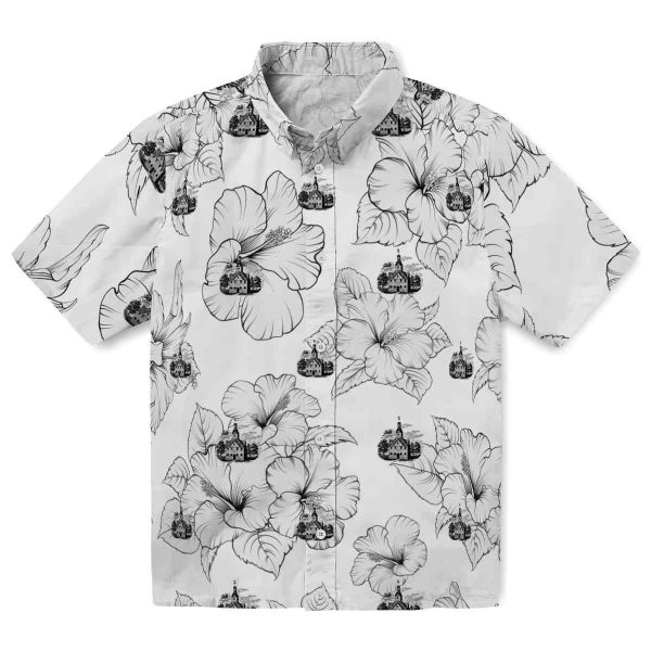 Puritan Hibiscus Blooms Hawaiian Shirt Best selling