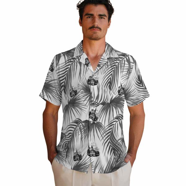 Puritan Leafy Palms Hawaiian Shirt High quality