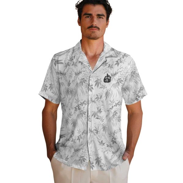 Puritan Leafy Pattern Hawaiian Shirt High quality