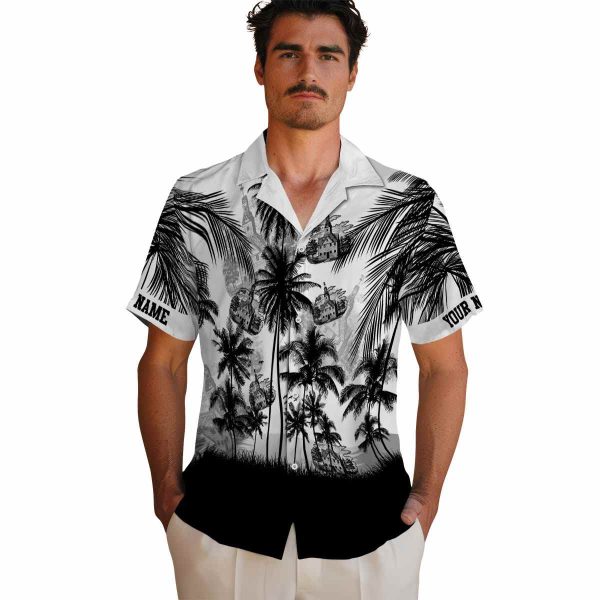 Puritan Sunset Scene Hawaiian Shirt High quality